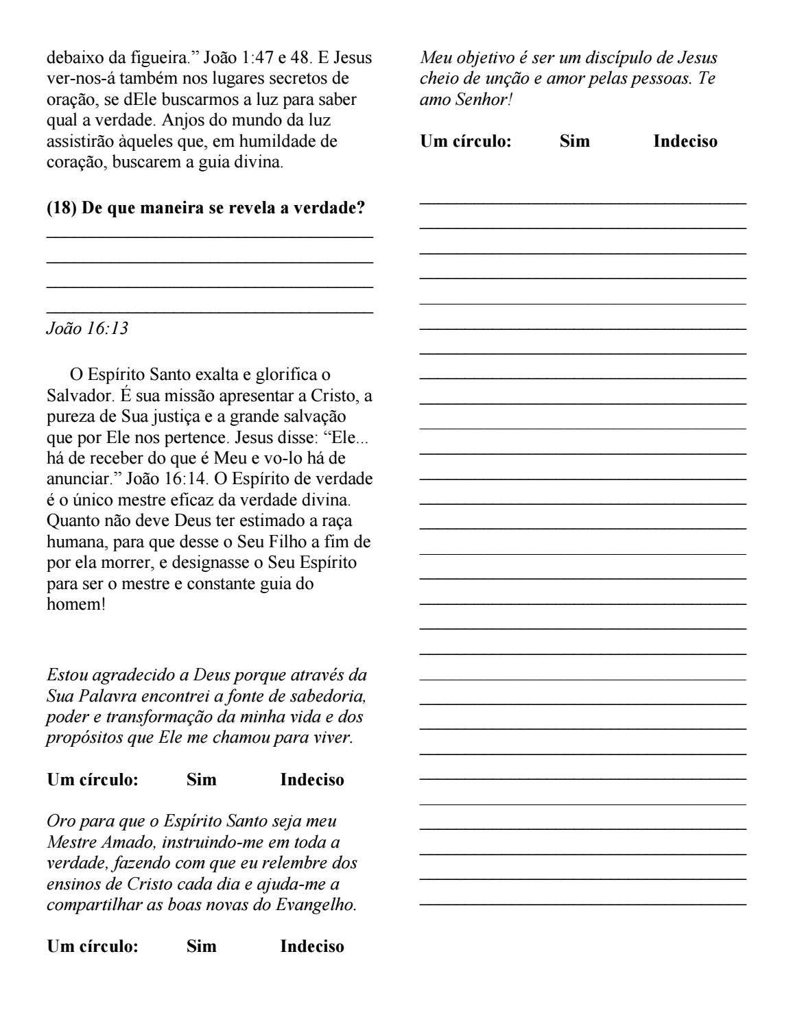Guia de estudos biblicos caminho a cristo - PDF by Igreja Adventista do ...
