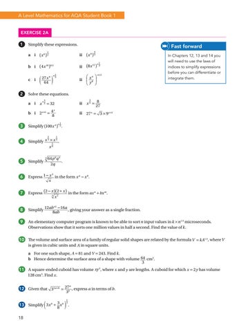Preview A Level Mathematics For Aqa Student Book 1 As Year 1 By Preview A Level Mathematics For Aqa Student Book 1 As Year 1 By