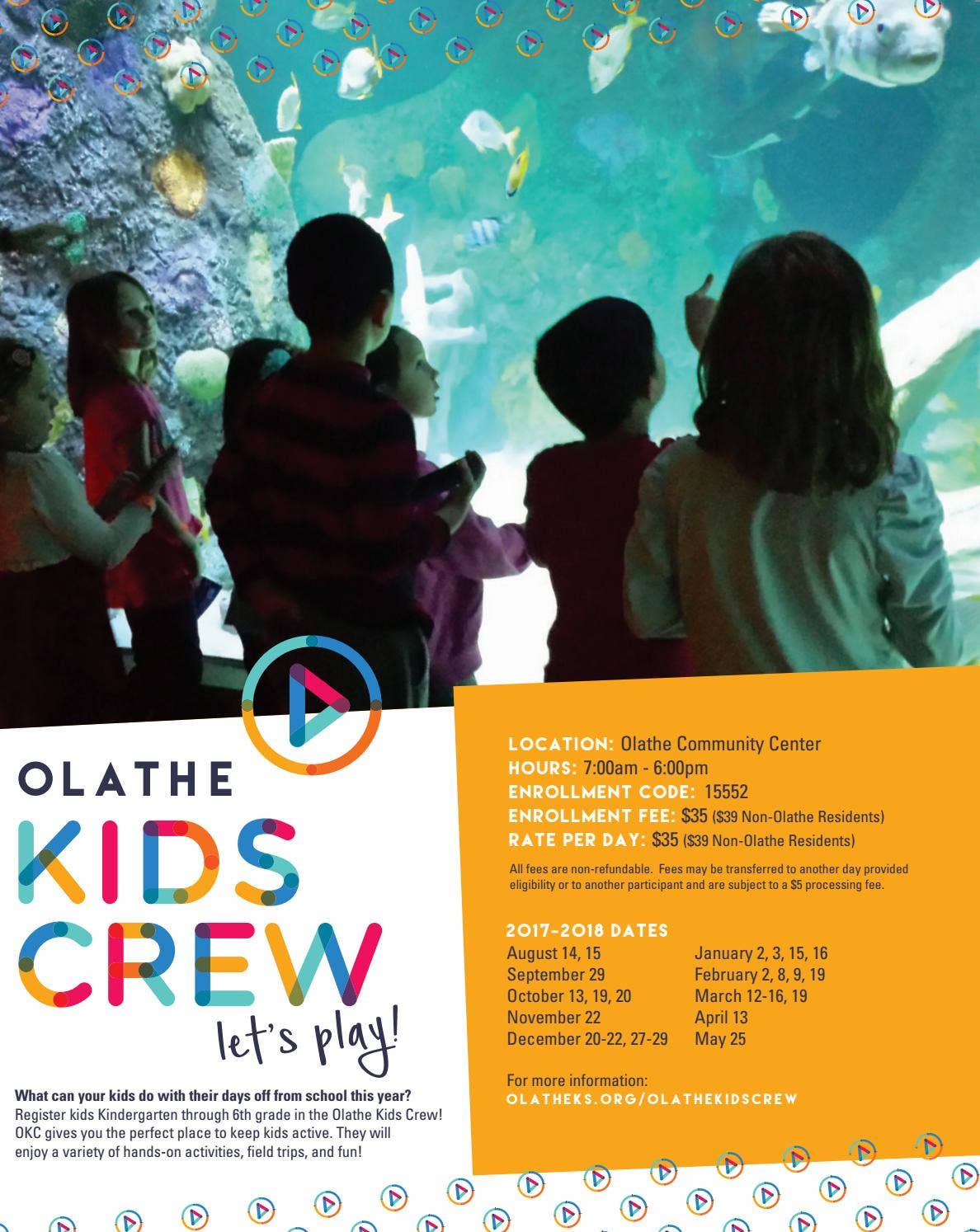 Olathe Parks & Rec Fall 2017 Activity Guide by Olathe Parks