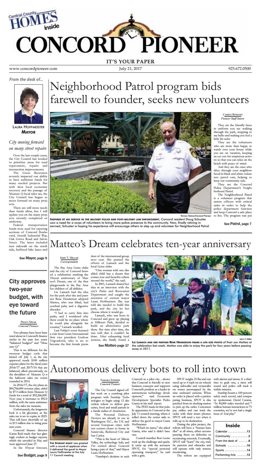 Jul 21 Concord Pioneer 17 By Pioneer Publishers Issuu Jul 21 Concord Pioneer 17 By Pioneer Publishers Issuu