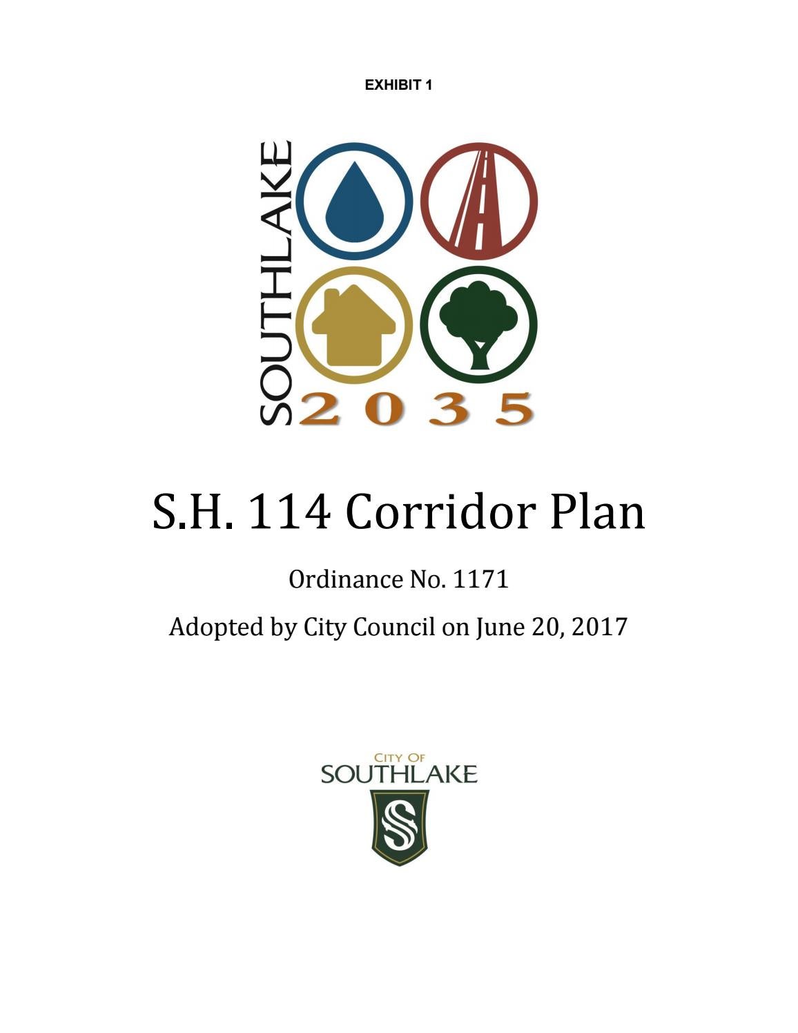 114 corridor plan final by City of Southlake, Texas Issuu