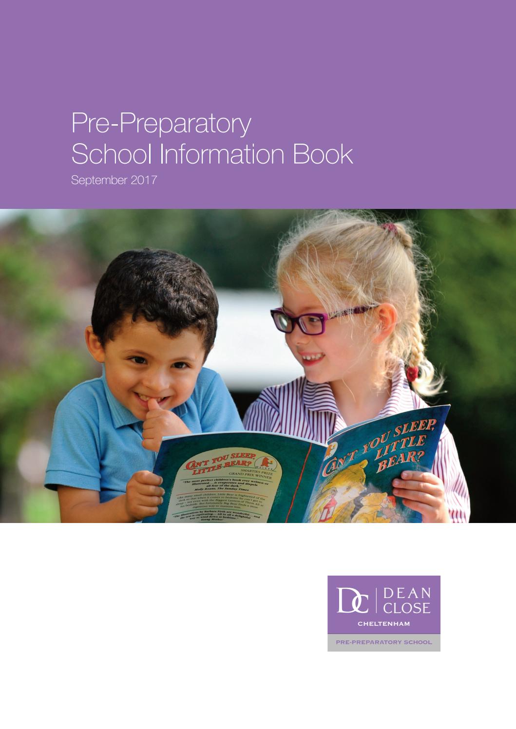 17 7 17 dcs pre prep information book 2017 by Dean Close School - Issuu