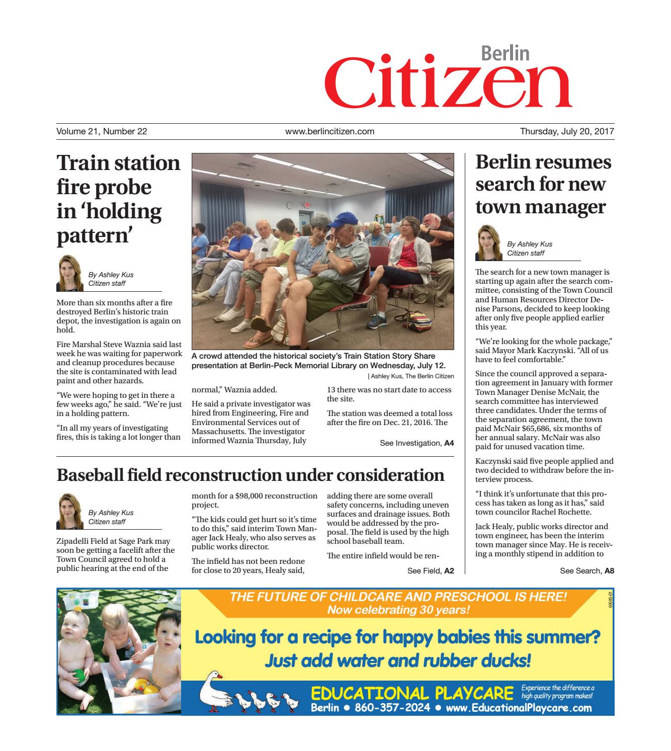 berlincitizen20170720 by ryan millner issuu yankee flyer in bloomfield ct