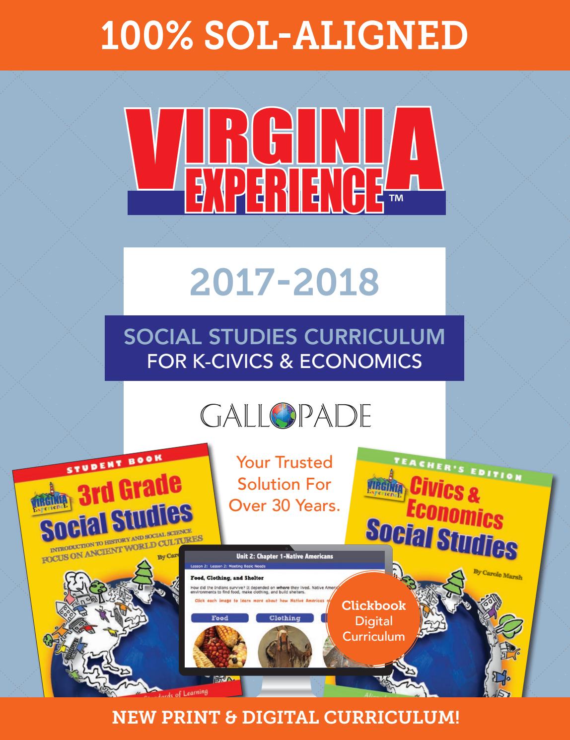 Virginia Curriculum Catalog by Gallopade International Issuu