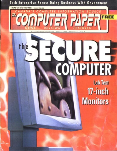 1998 11 08 the computer paper bc ocr by The Computer Paper - Issuu