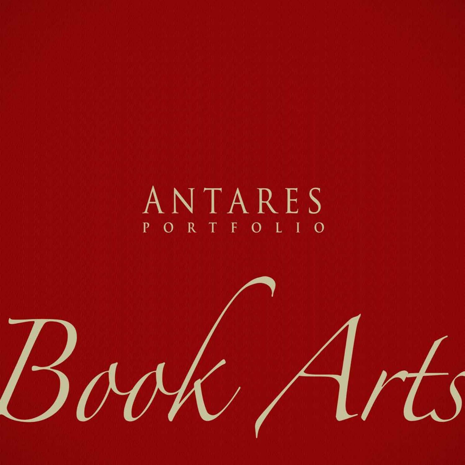 antares portfolio book arts