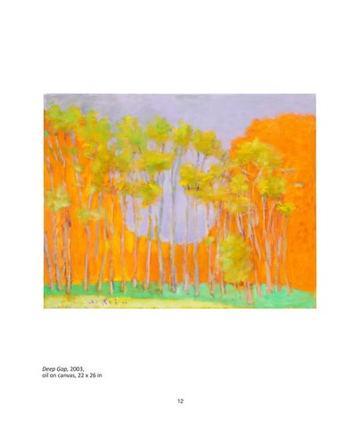 LewAllen Galleries 灯饰目录 · Wolf Kahn: 灯饰 and Color 第 14 页