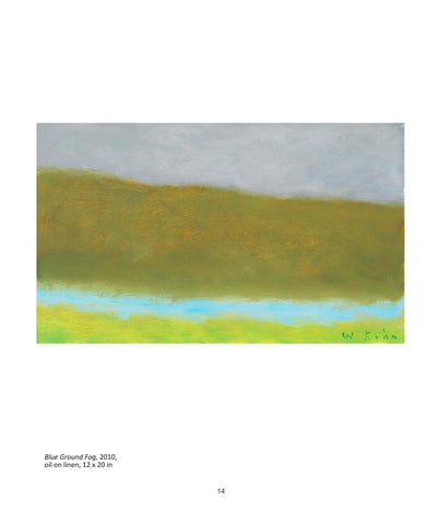 LewAllen Galleries 灯饰目录 · Wolf Kahn: 灯饰 and Color 第 16 页