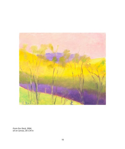 LewAllen Galleries 灯饰目录 · Wolf Kahn: 灯饰 and Color 第 18 页