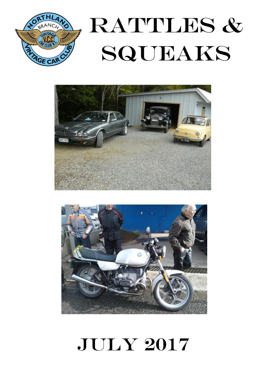 Northland VCC July 2017 by Vintage Car Club of New Zealand Issuu
