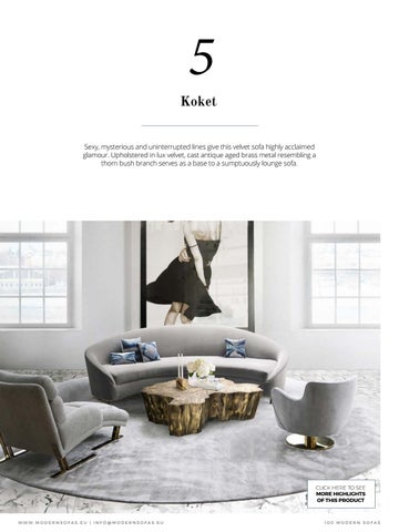 Boca do Lobo 家具目录 · 100 现代 Sofas Ideas Free Ebook 第 9 页
