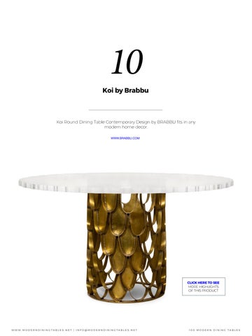 Boca do Lobo 家具目录 · 60 现代 Dining Tables Free Ebook 第 17 页
