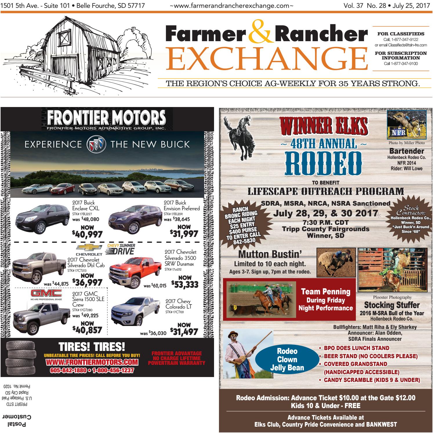 Farmer and Rancher Exchange 7/24/17 by TriState Livestock News