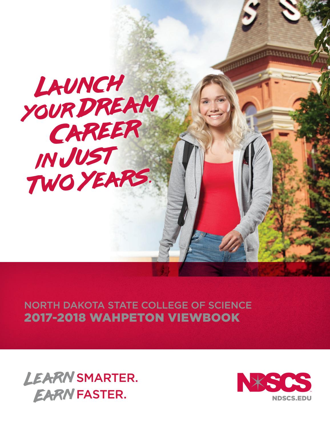 NDSCS Wahpeton 20172018 Viewbook by North Dakota State College of