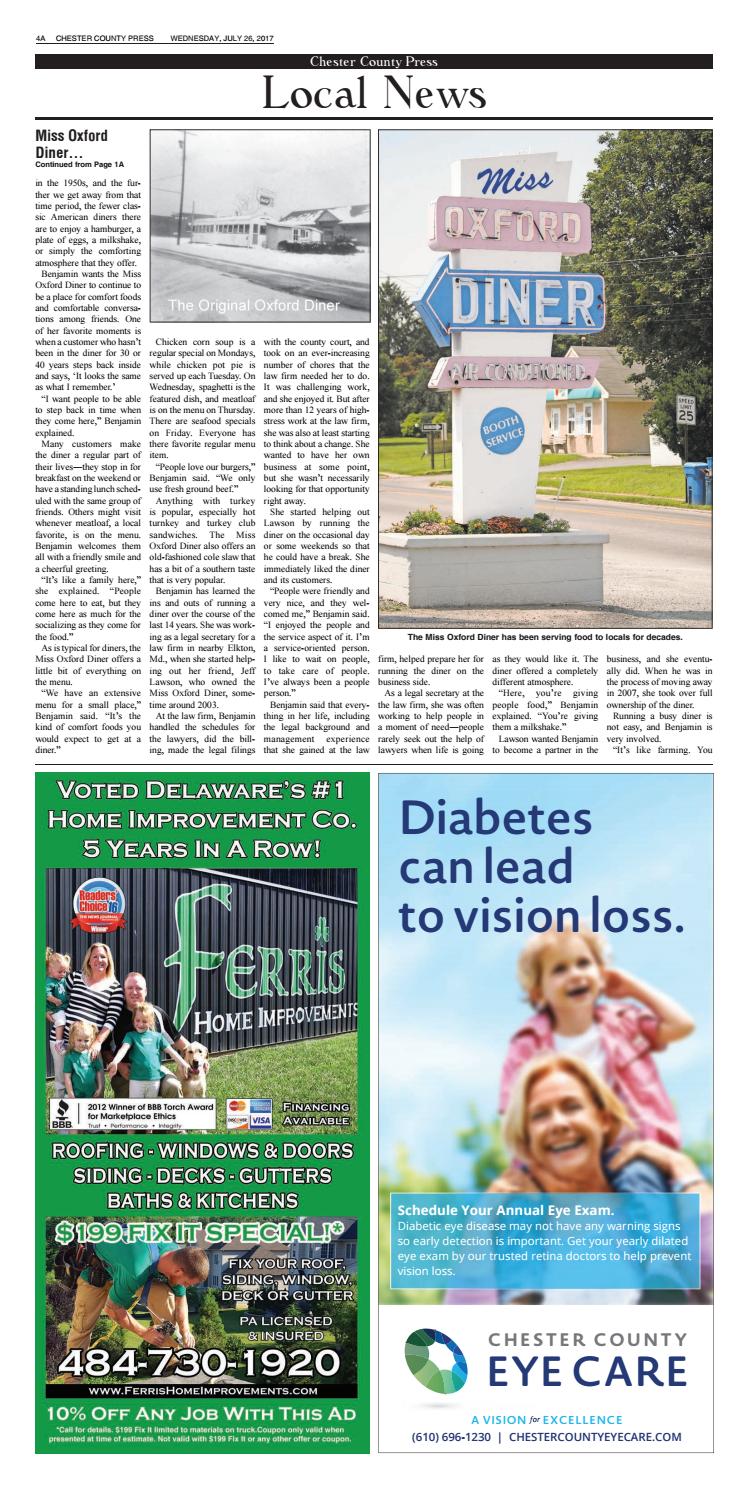 Chester County Press 7262017 Edition by Ad Pro Inc. Issuu