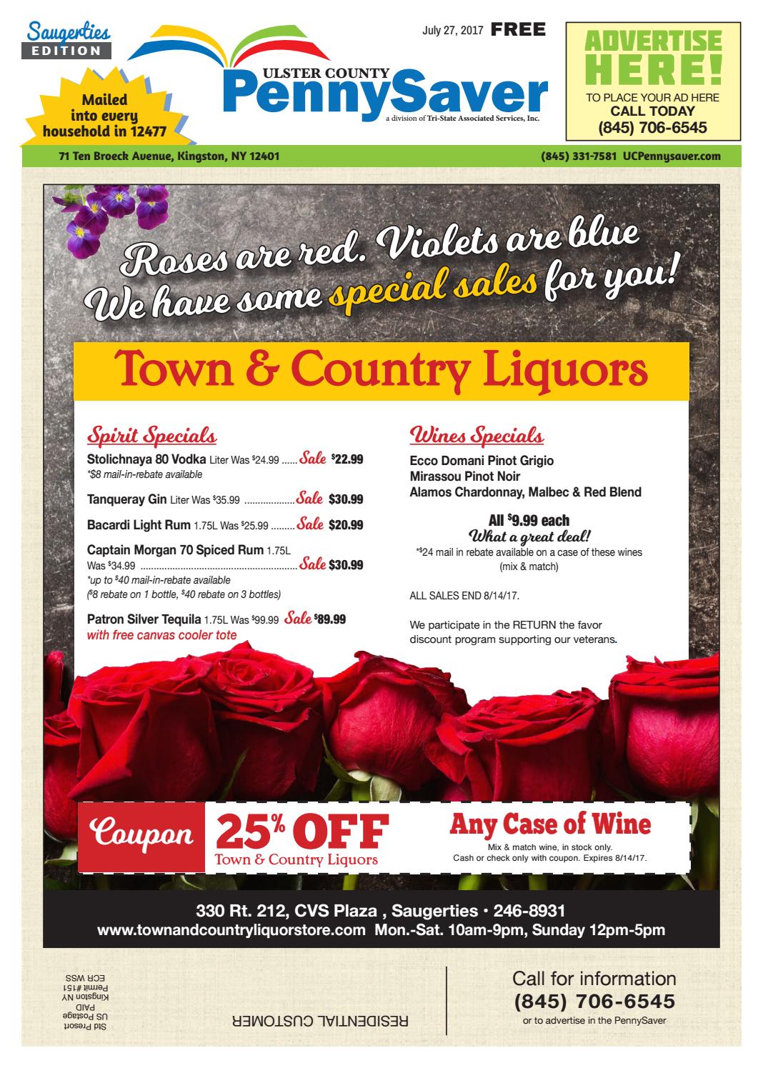 Ulster County PennySaver Saugerties Edition July 27, 2017 by