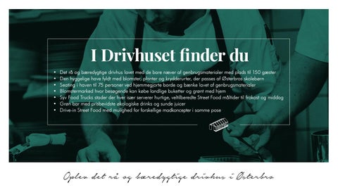 Drivhuset Præsentation 第 11 页