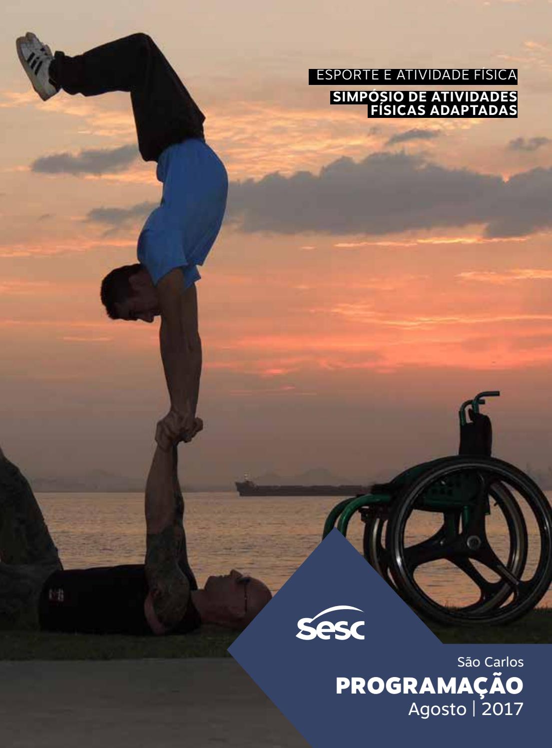 Caderno de Programação Sesc São Carlos - Agosto 2017 by 