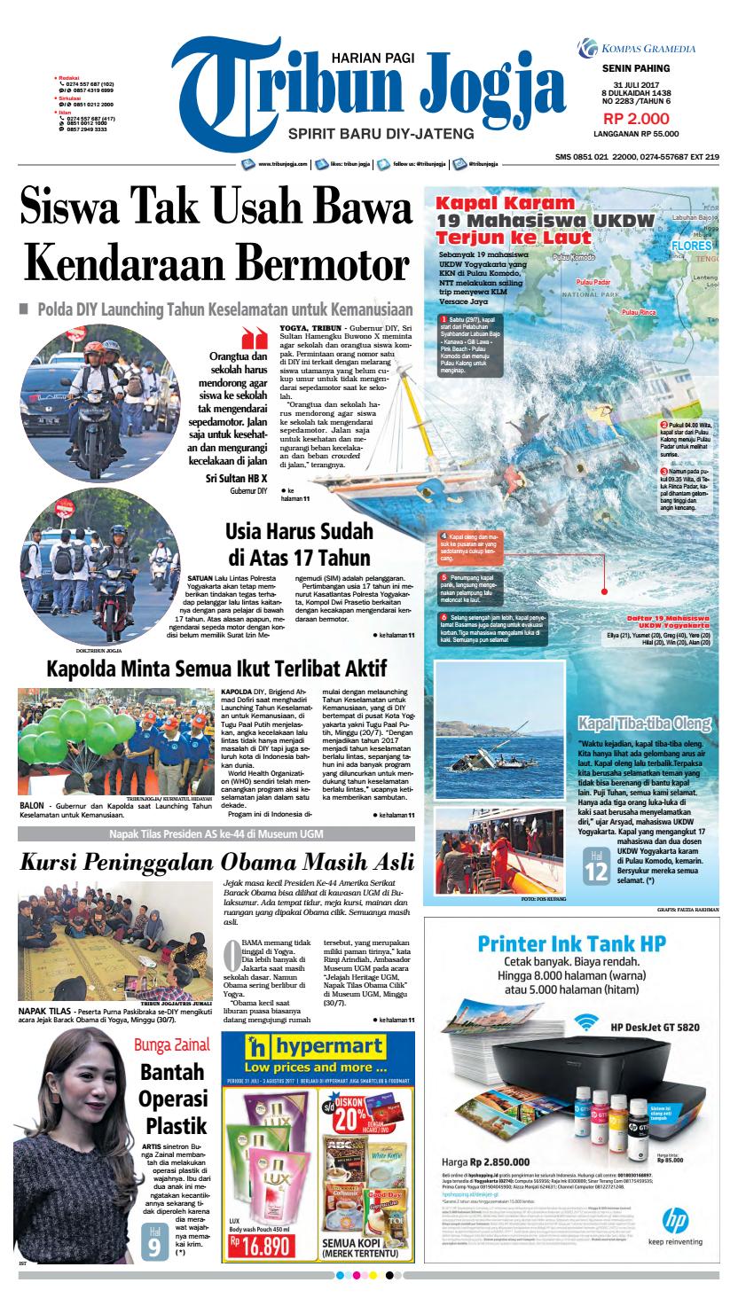Tribunjogja 31 07 2017 By Tribun Jogja Issuu Tribunjogja 31 07 2017 By Tribun Jogja Issuu