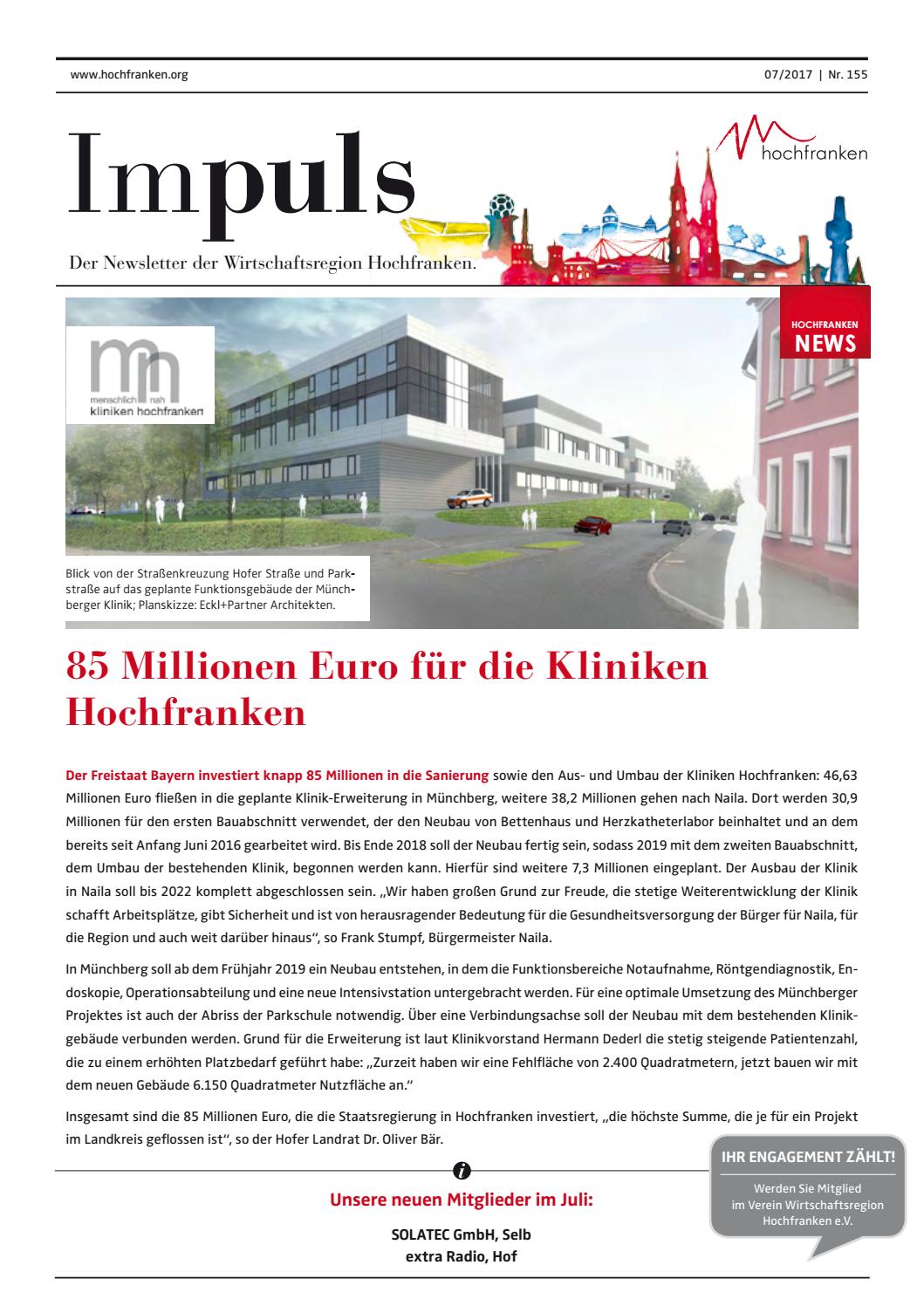 Wirtschaftsregion Hochfranken Wirtschaftsregion Hochfranken