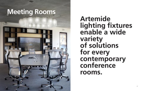 Artemide - Workplace application 灯饰手册 - 2017 第 14 页