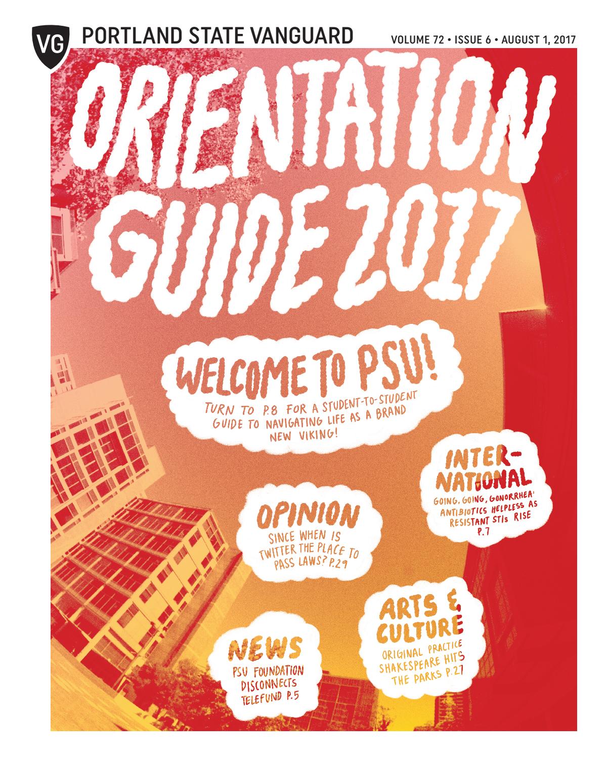 Portland State Vanguard, Vanguard, vol. 72, issue 6 by Portland State