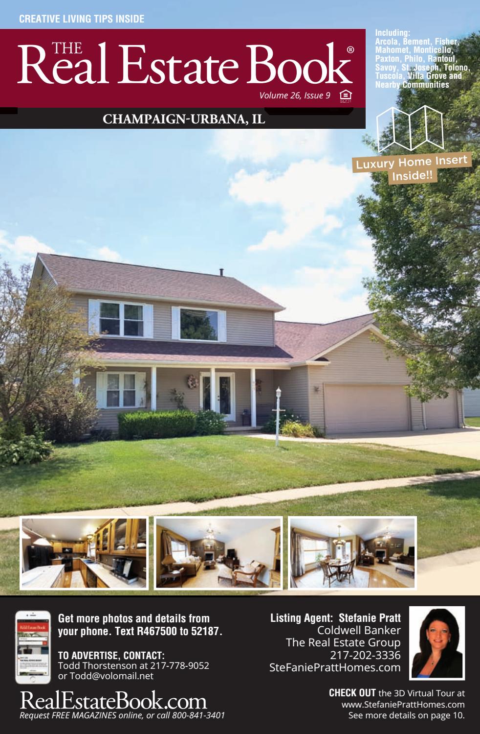 The Real Estate Book of ChampaignUrbana, Volume 26, Issue 9 by Todd Thorstenson Issuu