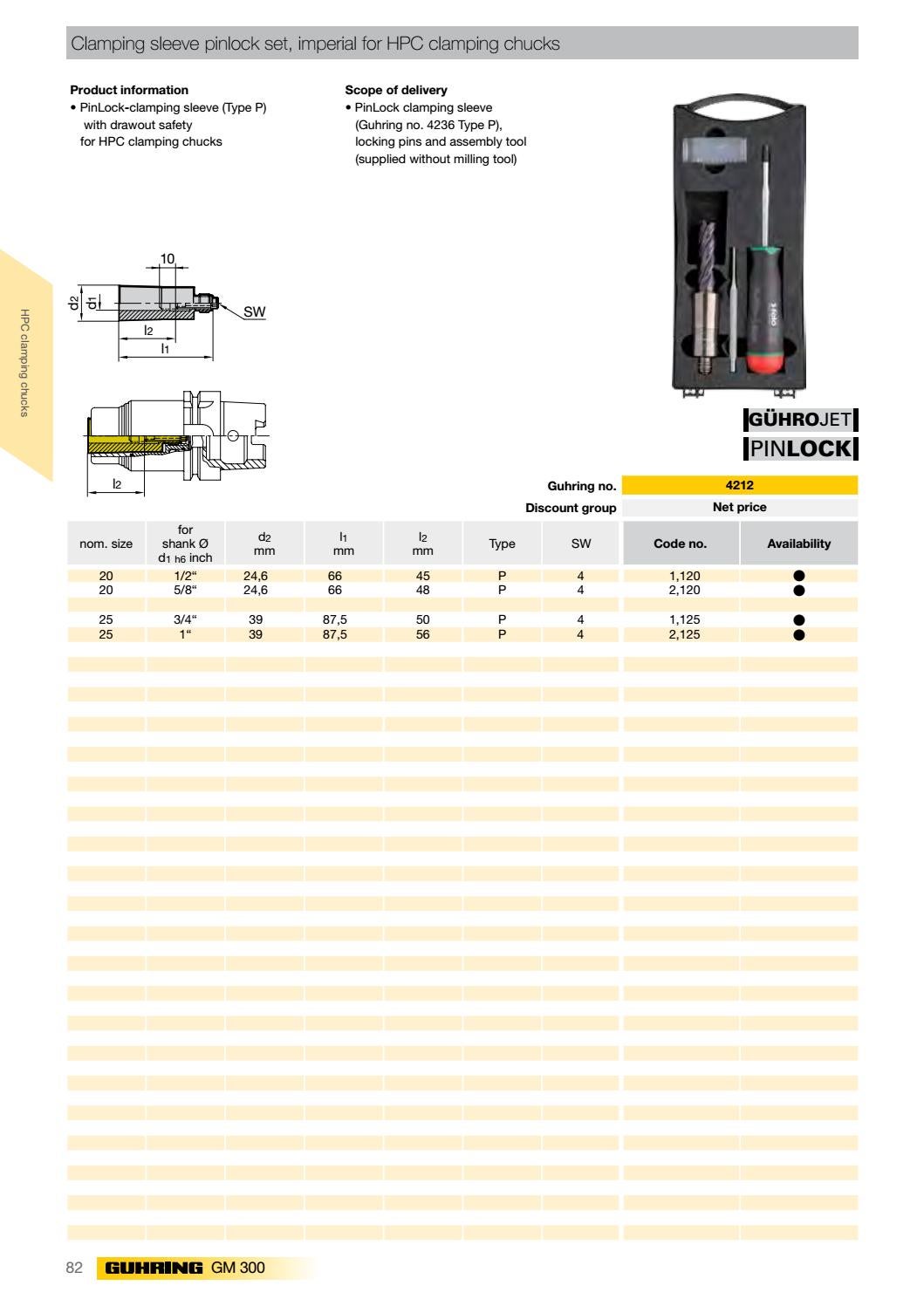 Guhring 2015 Tool Holders Catalogue by Guhring Australia Issuu