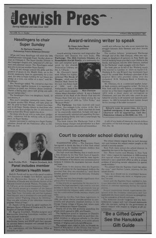 December 3 1993 Hanukkah Edition By Jewish Press Issuu