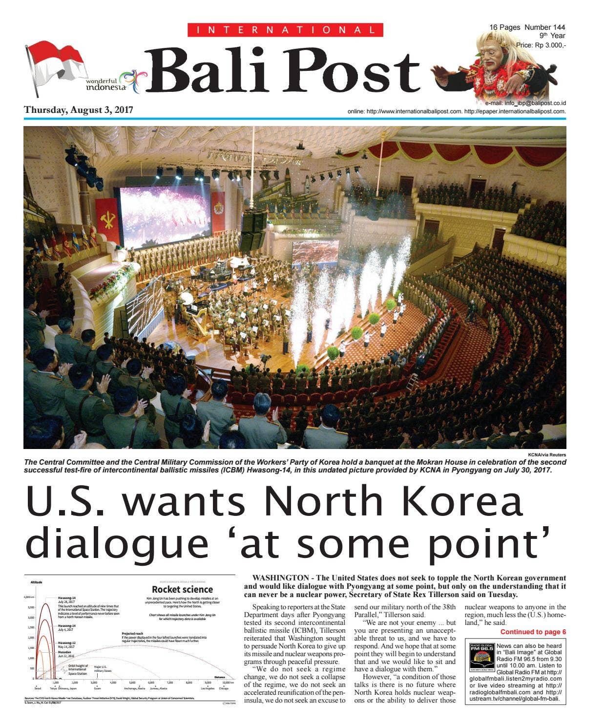 Edisi 03 August 2017 | Internasional Bali Post by e-Paper KMB - Issuu