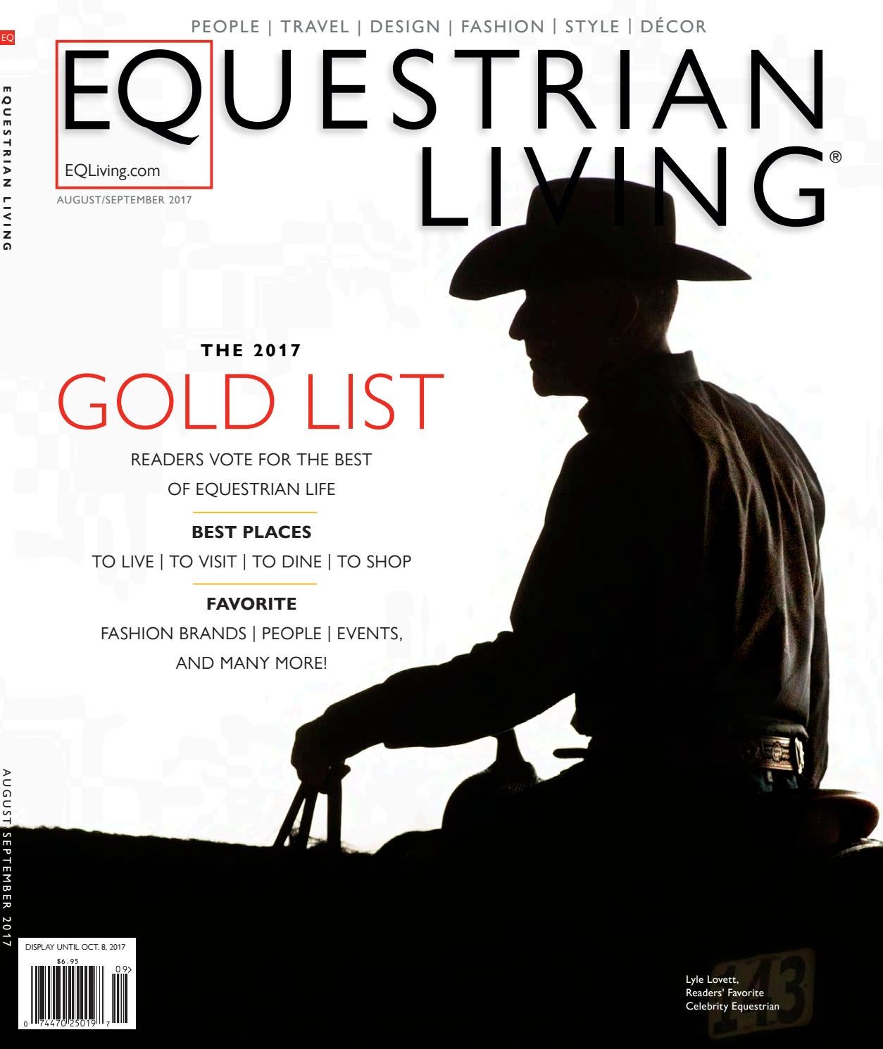 August Sept 17 By Equestrian Living Issuu