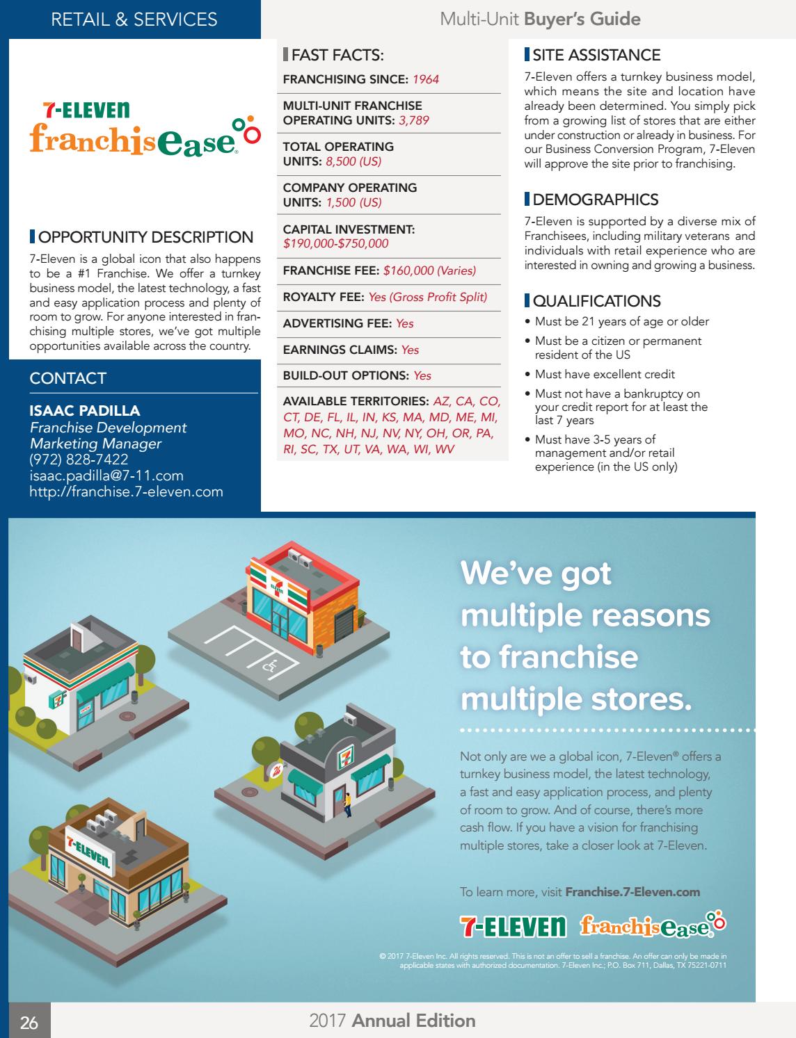 MultiUnit Franchisee Buyer's Guide 2017 by Franchise Update Media Issuu