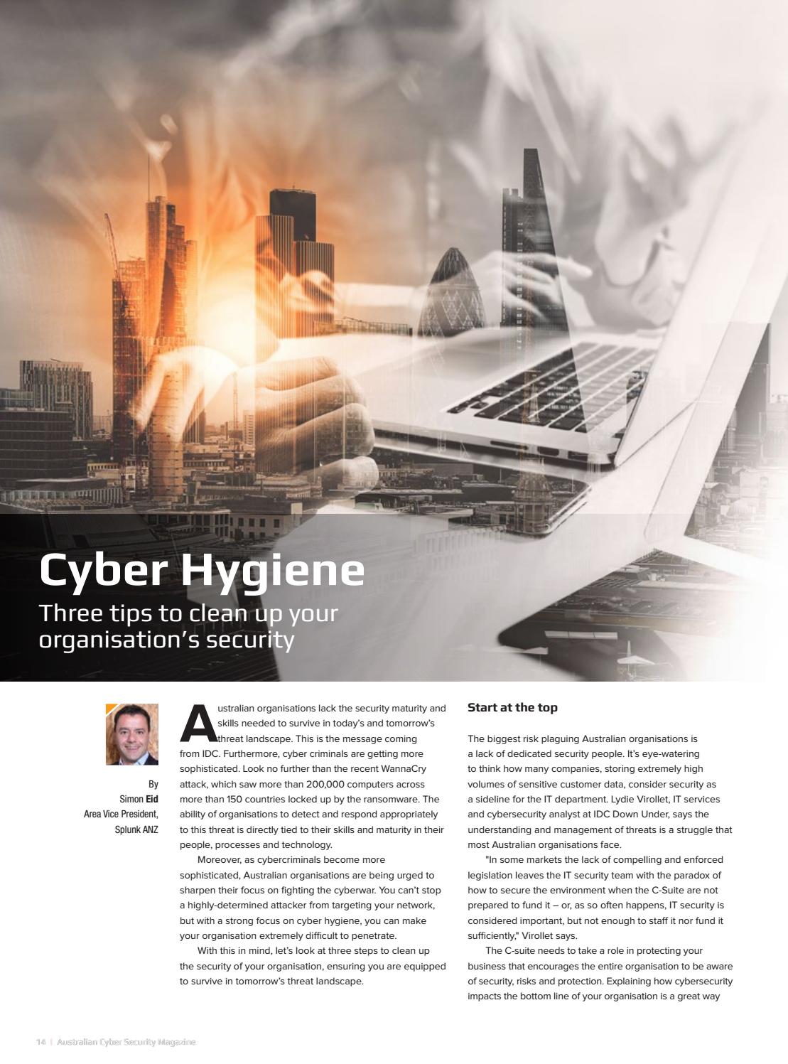 Australian Cyber Security Magazine, ISSUE 2, 2017 by MySecurity