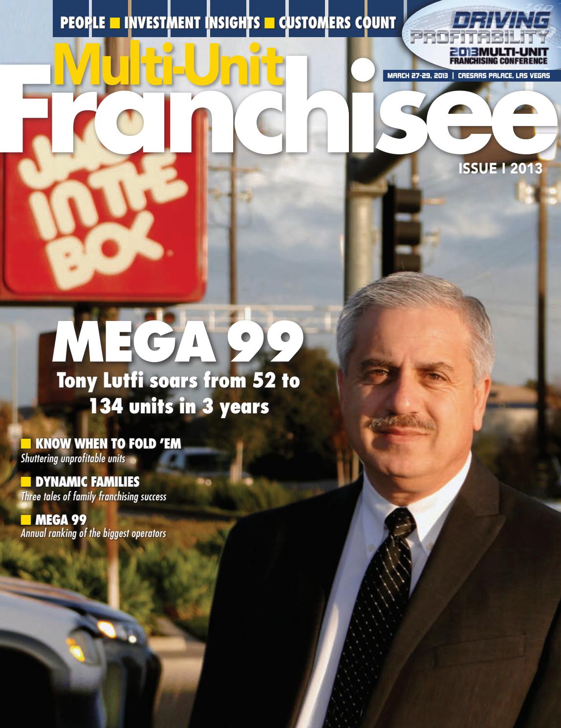 Multi-Unit Franchisee Magazine - Issue I, 2013 by Franchise Update Media -  Issuu