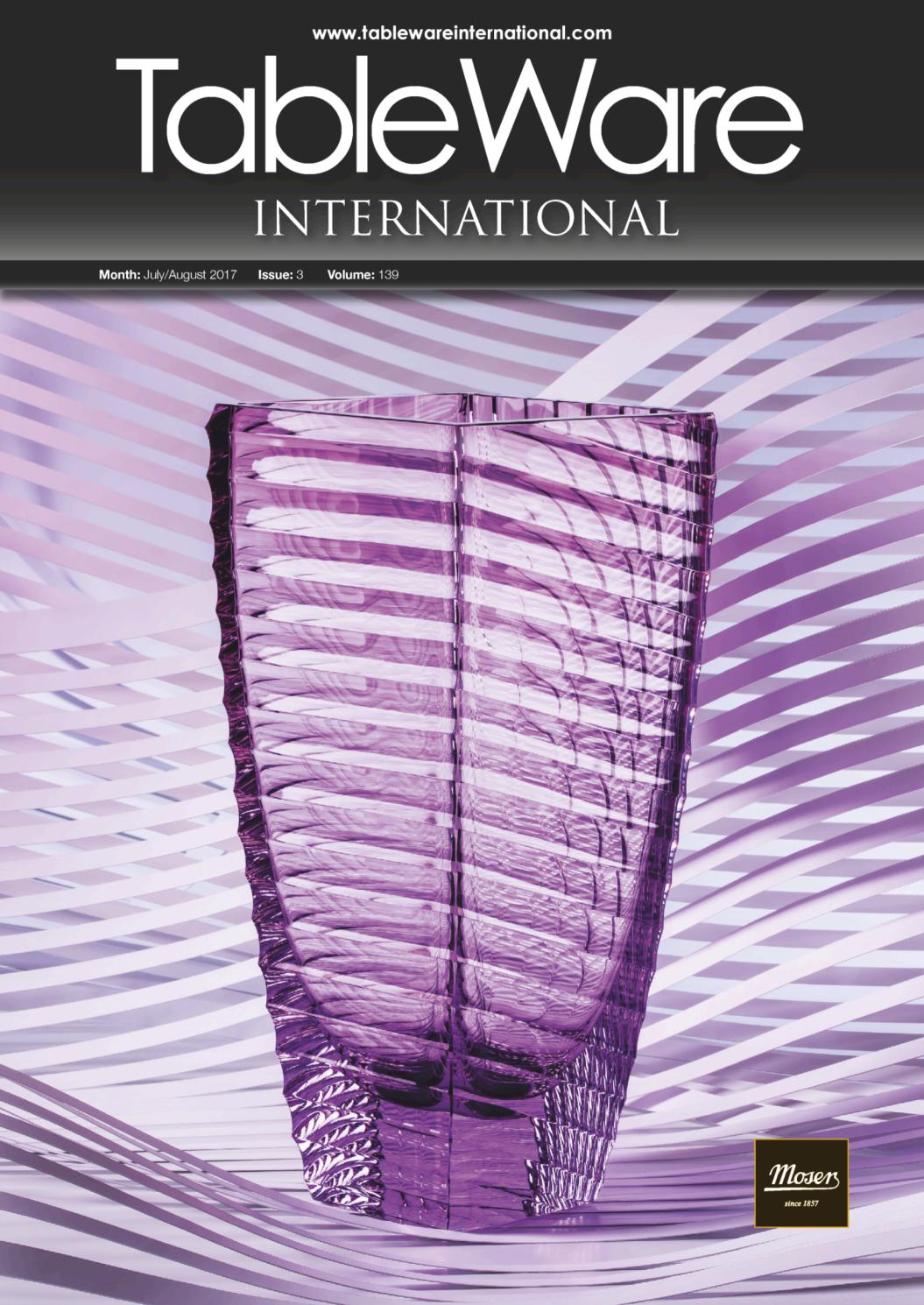 Tableware International July/August 2017 by Lema Publishing Issuu