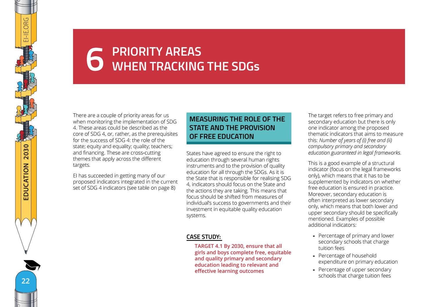 EI Toolkit: guide to indicators for SDGs & Quality Education by ...