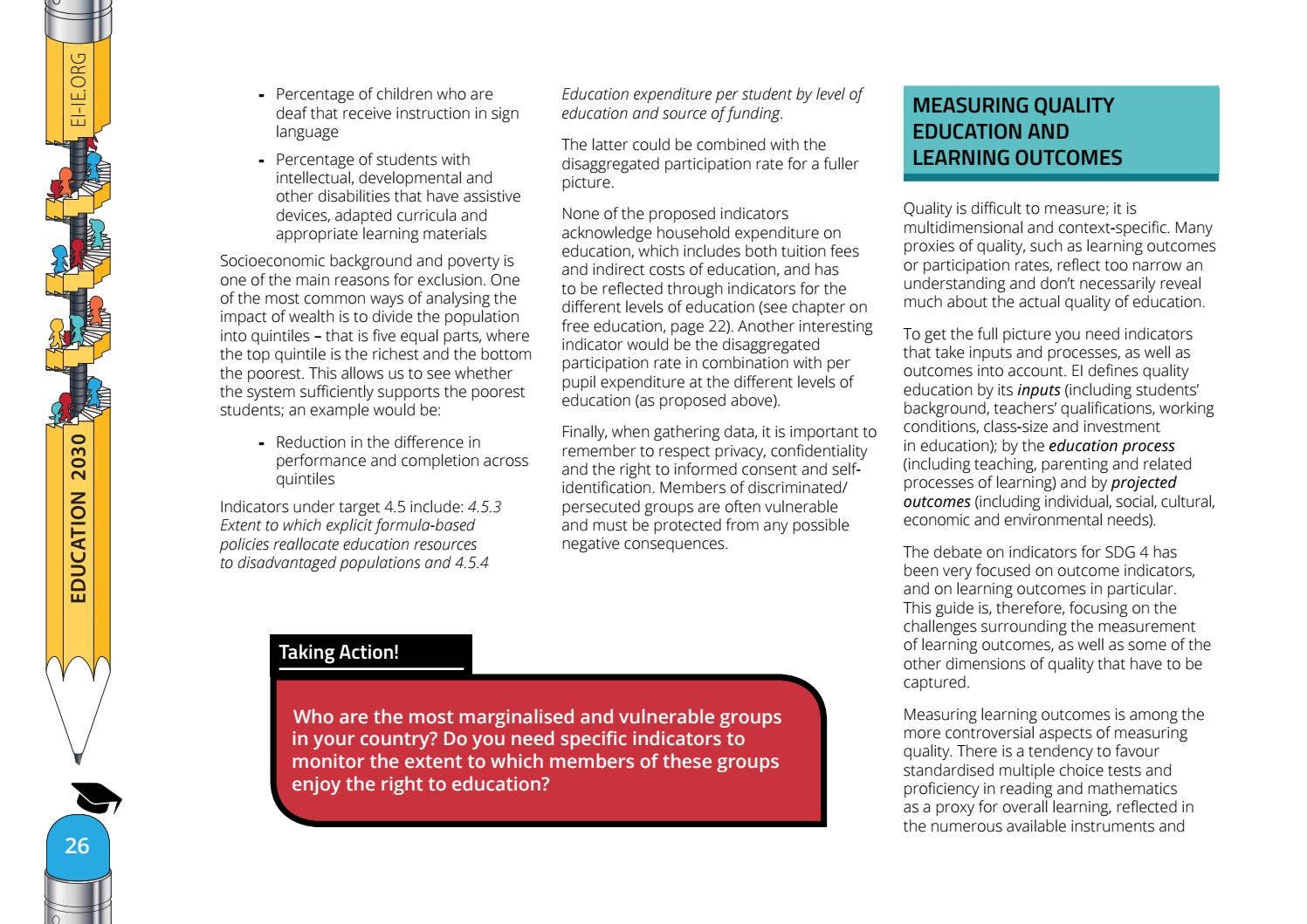 EI Toolkit: guide to indicators for SDGs & Quality Education by ...