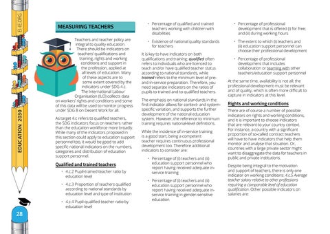 EI Toolkit: guide to indicators for SDGs & Quality Education by ...