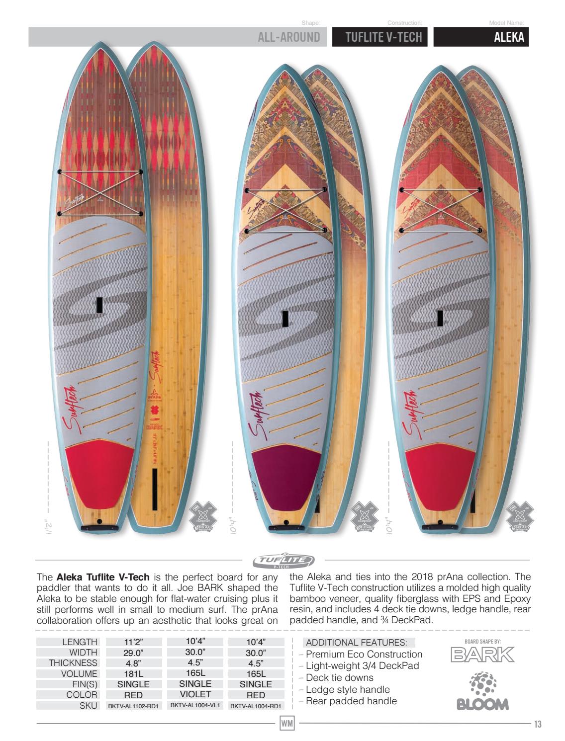2018 Surftech SUP Dealer Catalog by Surftech Issuu