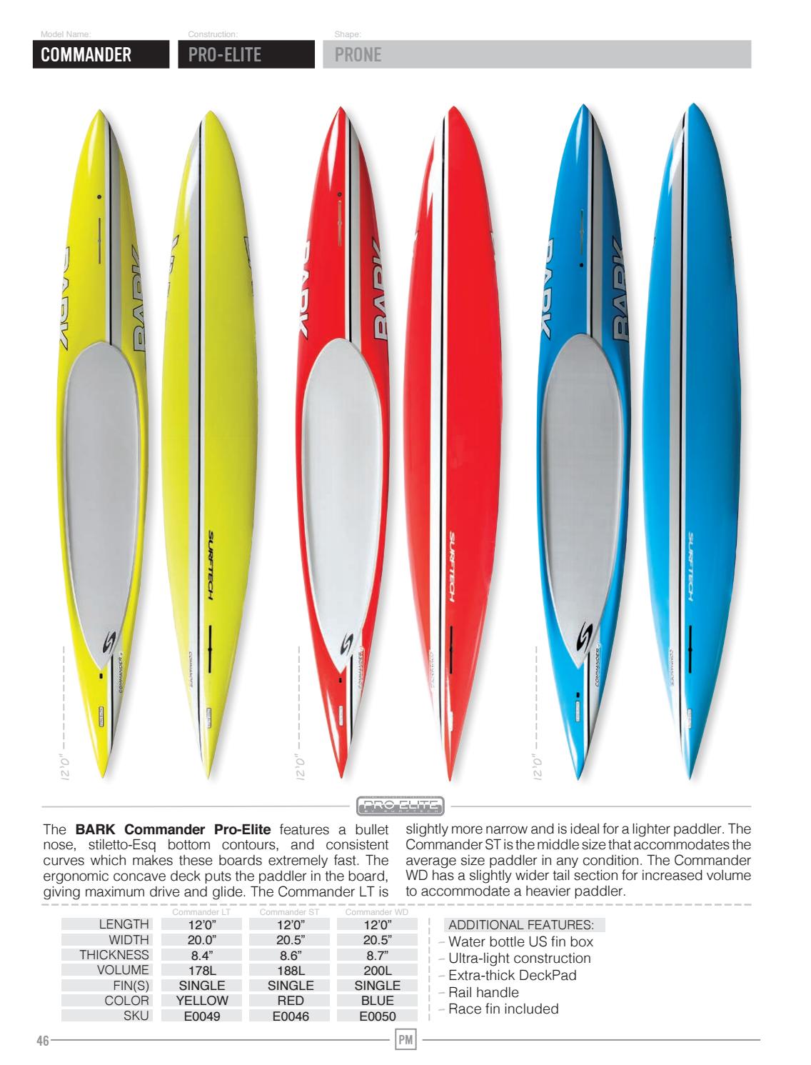 2018 Surftech SUP Dealer Catalog by Surftech Issuu