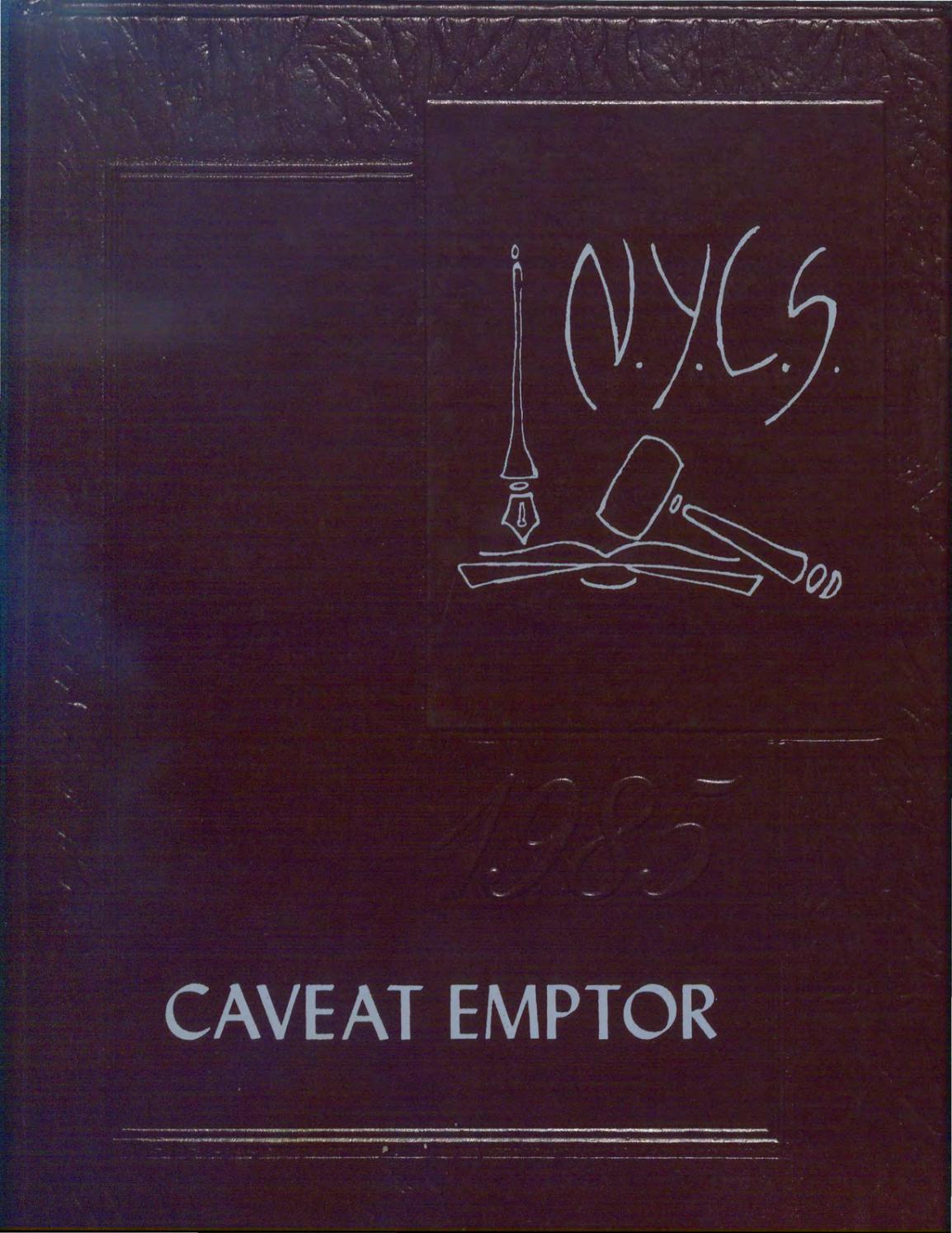1985 yearbook by New York Law School Library Issuu
