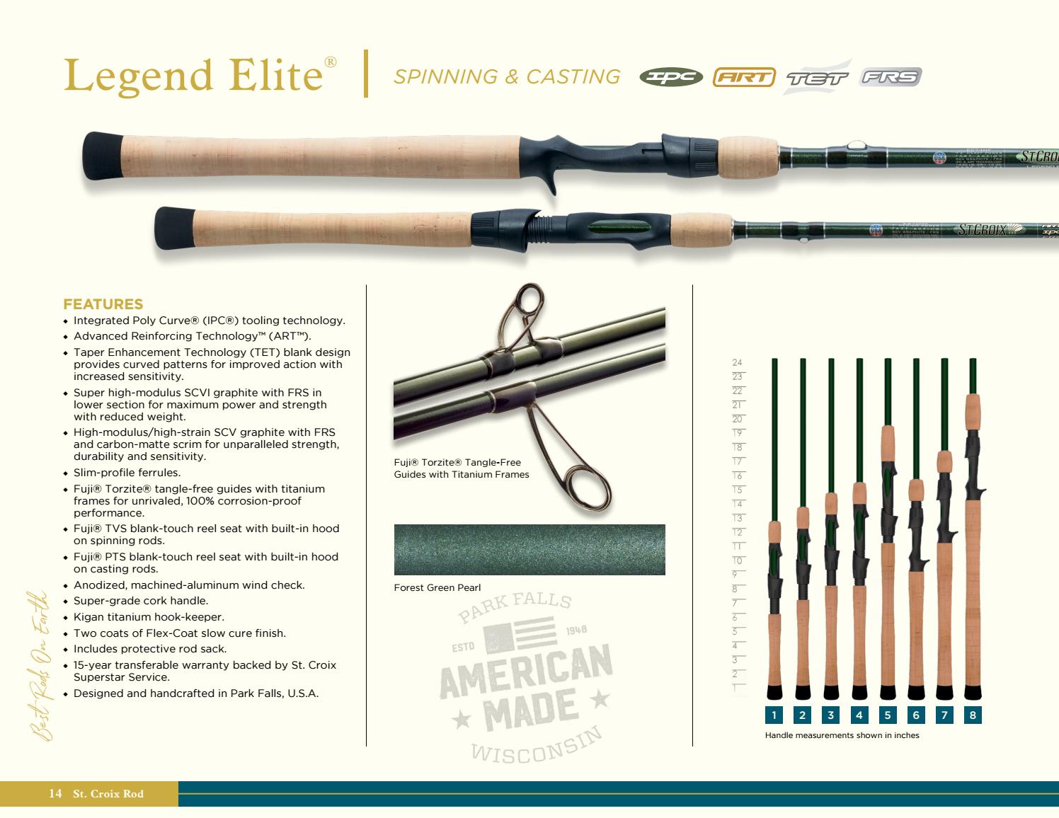 St Croix Rod 2018 Product Guide by St. Croix Rod Issuu