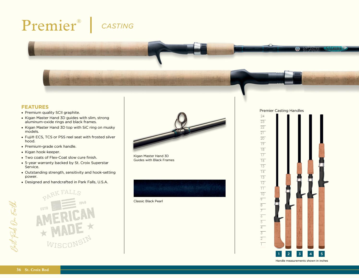 St Croix Rod 2018 Product Guide by St. Croix Rod Issuu