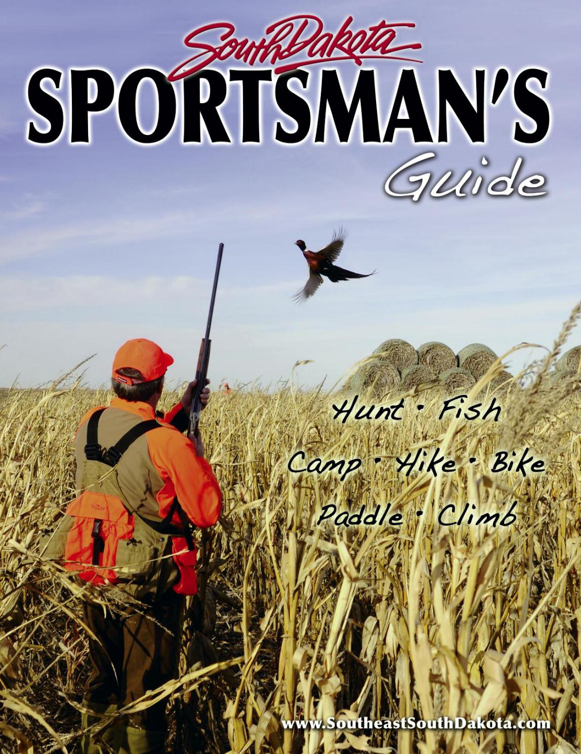20172018 SD Sportsmans Guide by Southeast South Dakota Issuu
