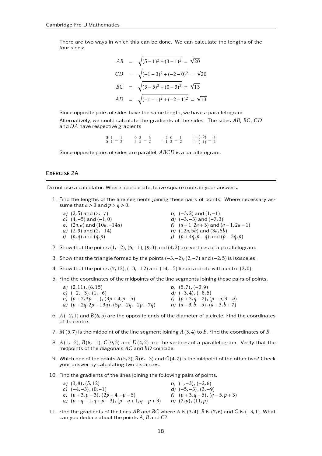 Preview Cambridge Pre-U Mathematics by Cambridge International ...