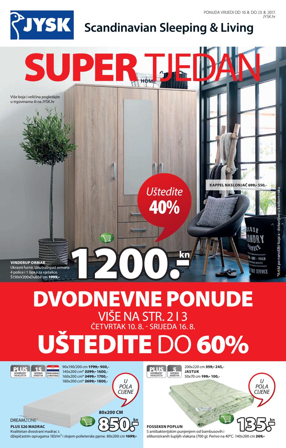 Jysk hrvatska katalog od 10 23 08 2017 by Catalog.hr Issuu