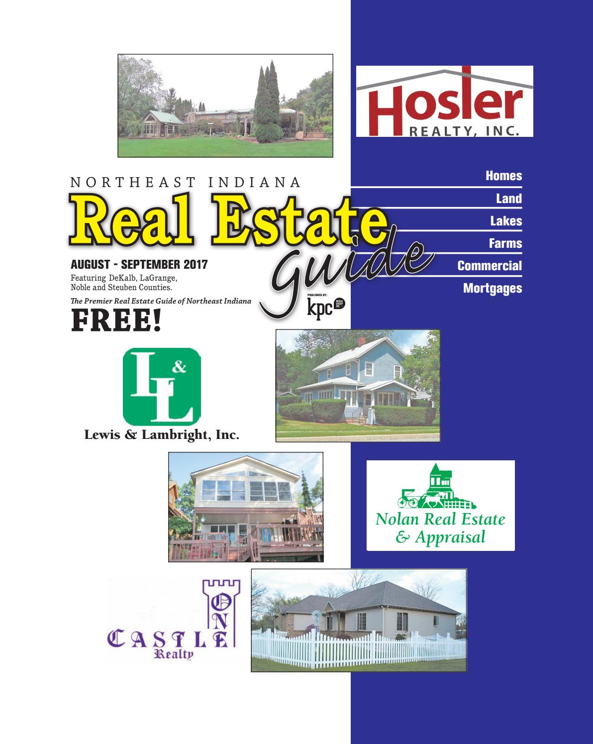 Northeast Indiana Real Estate Guide AugustSeptember 2017 by KPC Media