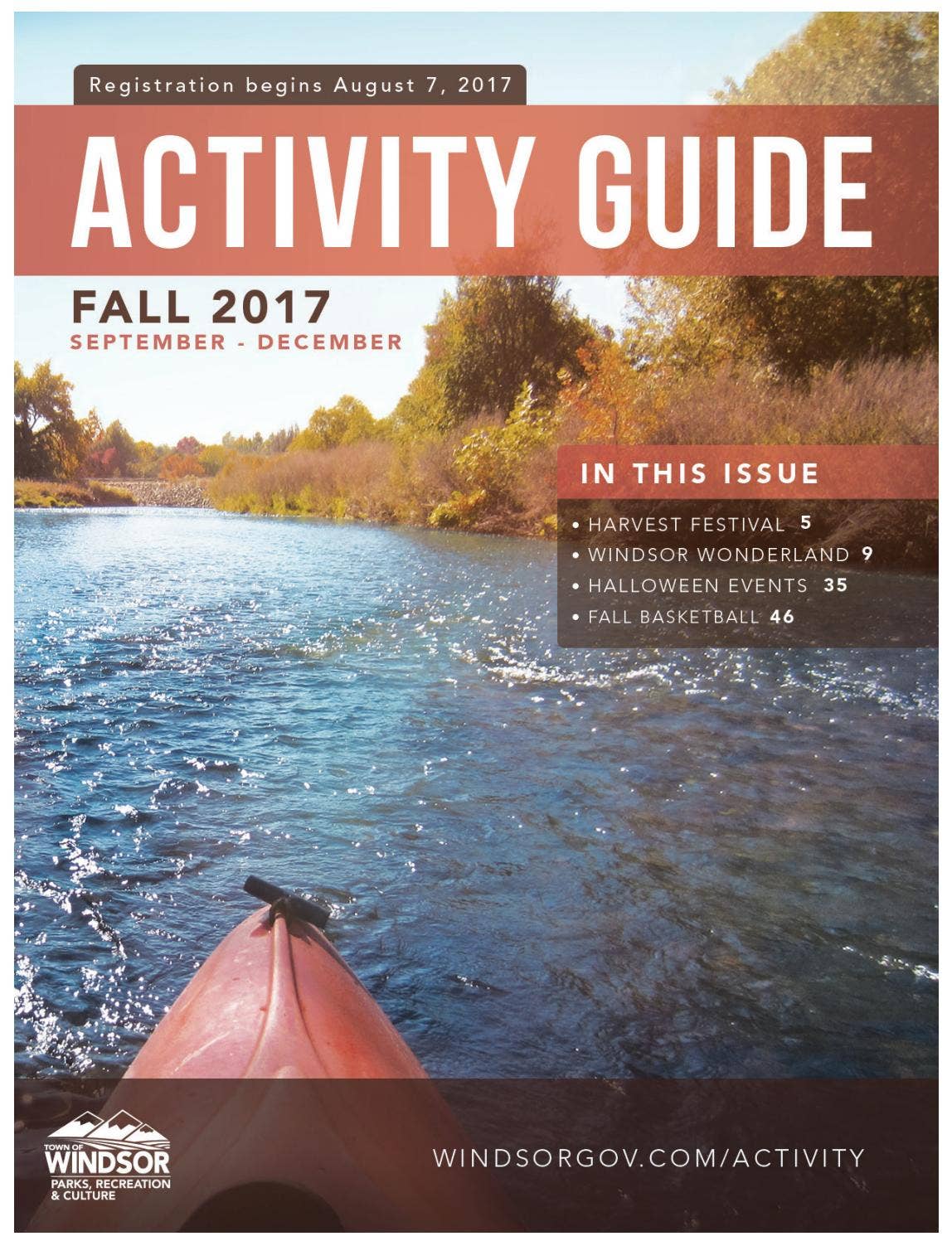 Activity Guide - Fall 2017 by Town of Windsor - Issuu