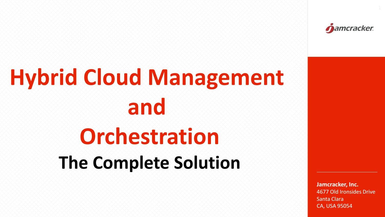 Hybrid Cloud Management and Orchestration : The Complete Solution by ...