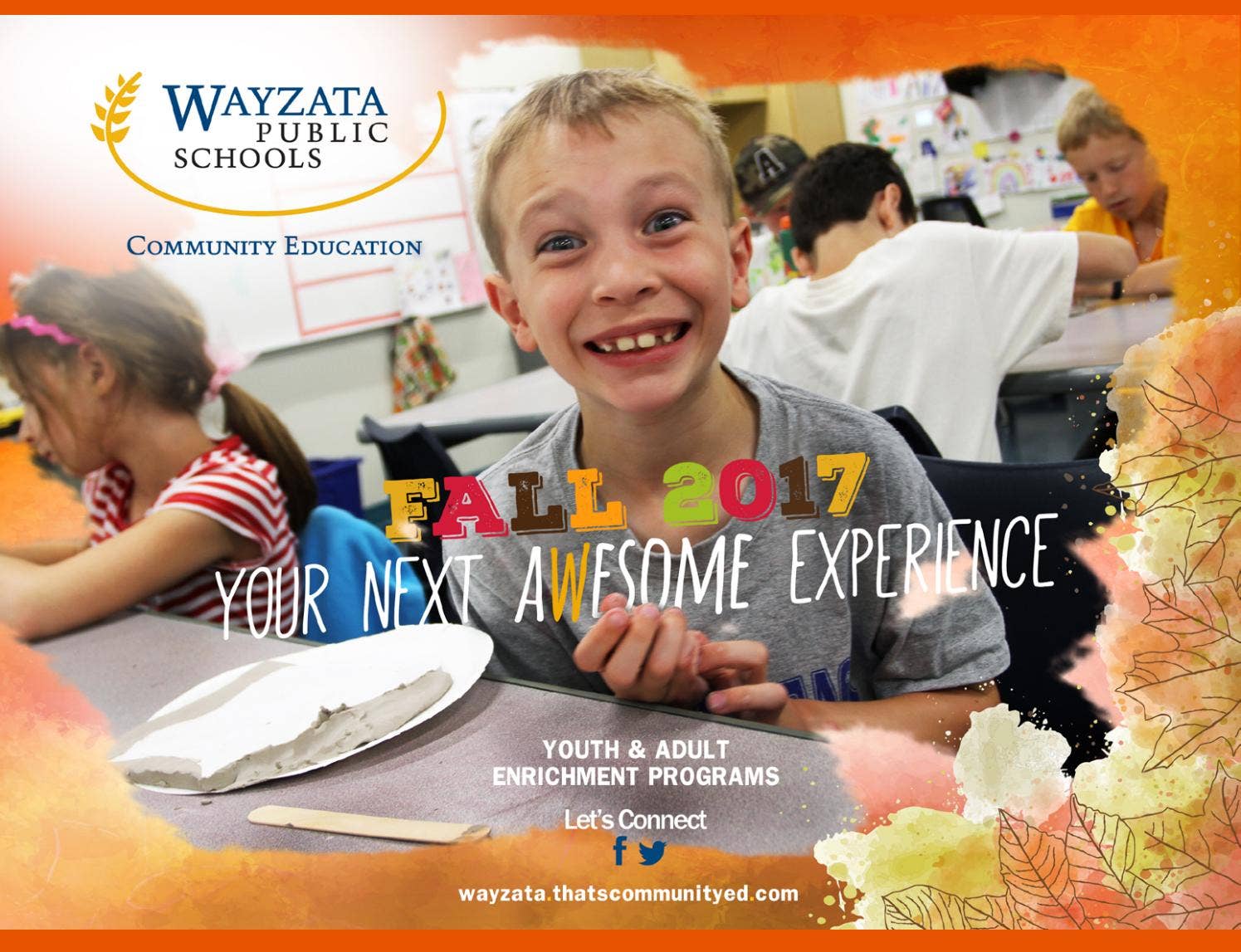 Fall 2017 Wayzata Public Schools Community Education Youth and Adult